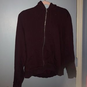 Dark purple hoodie